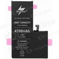 Apple iPhone 15 Pro Max baterija, akumuliatorius Di-Power 4700 mAh (padidintos talpos)