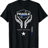 Death Stranding Fragile ExpressVideo Gaming Merch T-Shirt S juoda