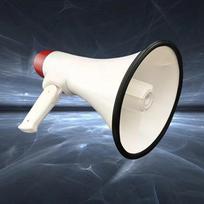 Handheld Wireless Bluetooth Megaphone CN plug (adapter included)