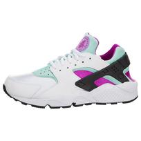 Nike Air Huarache Run White Fchs Flsh Artsn Tl Fchs Women's 634835-104 37.5
