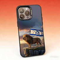 I-Israel Flag Phone Case For iPhone 17,16,15,14,13,12,11,Pro,Max,Plus,Mini, Air,SE Anti Fall Matte Hard Bumper iPhone12 gray