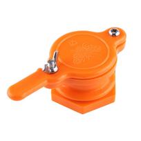 Plastic Bee Honey Tap Gate Valve Beekeeping Extractor Bottling Tool Beekeeper Equipment(White) orange