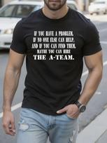 The A-Team TV Show Graphic Tshirt Graphic Tshirt - Bold I... M