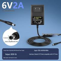 Outuka 6V 2A 12W reguliuojamas nuolatinės srovės maitinimo adapteris