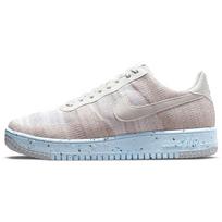 Nike Air Force 1 Crater Flyknit White Chambray Blue Men Sneakers Cream Volt Black DC4831-101 40.5 gray