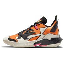 Air Jordan Why Not Zer0.4 Shattered Backboard Men Sneakers Orange Pale-Ivory Black DD4887-100 42.5 orange