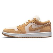 Air Jordan 1 Low SE Twine Women Sneakers Tan Orange-Quartz Sail DH7820-700 35.5 brown