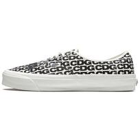 Comme des Garçons x Vans OG Authentic LX CDG Spausdinimas - Blanc De Blanc 2018 Unisex Sportbačiai Balti Juodi VN0A4BV9SHM 38 white