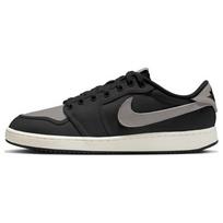Air Jordan 1 KO Low Shadow Unisex Sneakers Black Sail Medium-Grey DX4981-002 45.5 black