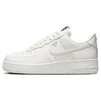Nike  Air Force 1 07 LV8 Needlework Women Sneakers White Sail Metallic-Silver FJ4559-133 40.5 white