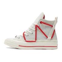 Converse Chuck 70 Double Lace High Year of the Dragon Unisex Sneakers Cream Egret Red A08701C 35 white