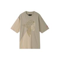 Travis Scott Cactus Jack x Jordan marškinėliai (Azijos dydis) Chaki/Dykiniai Vyriški Gatvės Drabužiai CW3168-247 XXXL