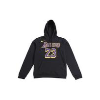 Nike Los Angeles Lakers Lebron James Fleece Pullover Hoodie Men Tops Black AV0401-010 M