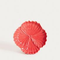 Homla dekoratyvinė lėkštė Folar, koralų spalvos, 20,5 cm