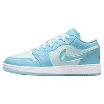 Air Jordan 1 Low SE GS Aquarius Blue Vaikams Sportbačiai Glacier-Blue Hyper-Violet FN7366-400 35.5 white