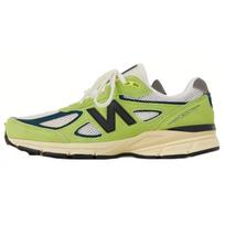 Teddy Santis x New Balance 990v4 Pagaminti JAV Hi-Lite Vyriški sportbačiai Žali Giliavandeniniai U990NB4 39.5 beige