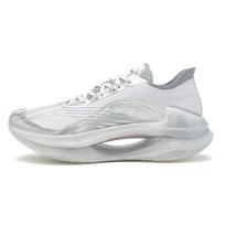Li Ning Absolute Shadow Shock Absorbing Non-Slip Wear-Resistant Low-Top Running Shoes Women sneaker Silver ARHQ262-4 37 white
