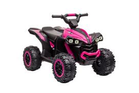 Vaikiškas elektrinis keturratis Lean Toys Quad HL568, rožinė sp.