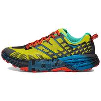 HOKA Speedgoat 2 žemi Citrusinės mėlynos spalvos unisex sportbačiai Geltoni Hoka-Citrus Hoka-Mėlyni 1162710-HSH 38⅔ yellow