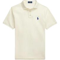 Polo Ralph Lauren Solid Color Logo Embroidered Short Sleeve Polo Shirt Men tops Off-White 710671764-073 XXL