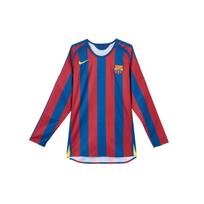 Nike FC Barcelona Ronaldinho 2005/06 Reissue Replica Long-Sleeve Jersey Red/Blue Men Tops HQ1462-471 M