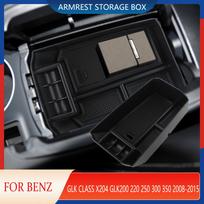 For Mercedes Benz GLK Class X204 GLK200 220 250 300 350 2008-2015 Center Console Organizer Tray Storage Box Car Armrest Acc juoda