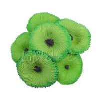 Artificial Resin Coral Sea Plant Ornament Silicone Nontoxic Blue Artificial Coral Plant Ornament For Aquarium Decor Supplies žalia