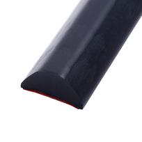 Silikoninė vandens užtvara 15 mm Sauso ir šlapio atskyrimo priedai Black 30cm black