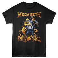 Megadeth - Vic Goes To Hell - Black Solid  Unisex Short Sleeve Children's T-shirt 120