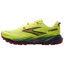 Brooks  Cascadia 19 Sunny Lime Magenta Women Sneakers Yellow Black 120446-1B-711 37.5