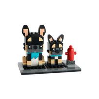 Lego Brickheadz French Bulldog ONE SIZE įvairiaspalvis