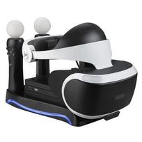 Įkrovimo stotelė Įkroviklis Stovas Laikiklis Skirtas Ps4 Vr Ii Ps Move Žaidimų Valdikliui juoda