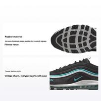 Nike Air Max 97 SE XXXV Men Sneakers Black Sport-Turquoise Summit-White DN1893-001 40