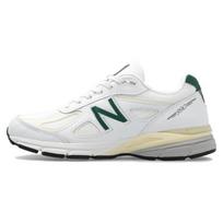 Teddy Santis x New Balance 990v4 Pagaminti JAV Miško žali Unisex sportbačiai Balti Kalcio U990TC4 44 white