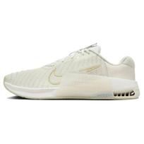 Nike Metcon 9 Premium Sea Glass Metallic Gold Moteriški sportbačiai, balti viršūnių balti alyvuogių-Aura FJ1571-001 35.5