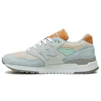 New Balance 998 Pagaminti JAV Pavasariniai Unisex Kedai Kreminės Baltos ir Rudo Atspalvio M998ENE 43 white