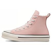 Converse Chuck Taylor All Star Lift Platform High GS Sherpa - Pink Sage Kids Sneakers Vintage-White Black A06796C 36 beige