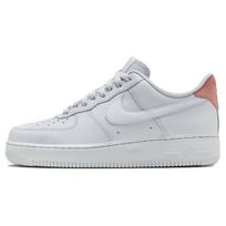 Nike Air Force 1 07 Platinum Stardust Red Unisex Sneakers White Pure-Platinum HF0729-001 42.5 white