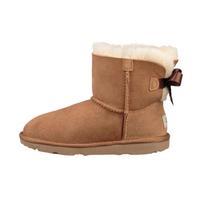 UGG Mini Bailey Bow II Boot Chestnut (Kids) Kids Sneakers 1017397K-CHE 36 brown