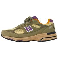 Teddy Santis x New Balance 993 Pagaminta JAV Alyvuogių lapų kukurūzų unisex sportbačiai žali U993OL 42 brown