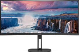 Prekė su pažeista pakuote. Monitorius AOC CU34V5C/BK, VA, 100 Hz, WQHD, 34"