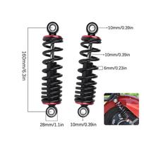 Motorcycle Shock Absorber Air Protection Falling Dirt Bike Scooter Quad ATV Shocks Absorbers Spring Suspension 1 black