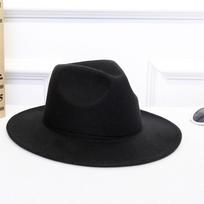 Platus kraštas Fedora skrybėlė Plokštas viršus Vilnos veltinys Unisex Klasikinis stilius Lengvas Patvarus dizainas Tinka įvairioms progoms raudona