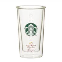 STARBUCKS Staba Valentine 2026 Double Wall Heat Resistant Glass 355ml