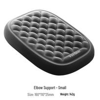 Ergonomic Memory Foam Wrist and Elbow Rest Set for Keyboard and Mouse gray