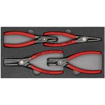 Replių komplektas į vežimėlius, 4 vnt (00 20 01 V09, KNIPEX)