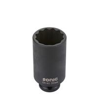 Sonic ilga smūginė galvutė 1/2" 30 mm 12-briaunė (3398530, SONIC)