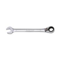Sonic terkšlinis žiedinis raktas su reversu 11 mm, 12 briaunų (4170211, SONIC)