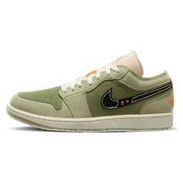 Air Jordan 1 Low SE Craft Light Olive Vyriški sportbačiai Žalias Dangus-J-Light-Olive Juodas FD6819-300 42 beige