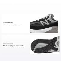 New Balance  990v6 Made in USA Black Silver Women Sneakers W990BK6 39 black